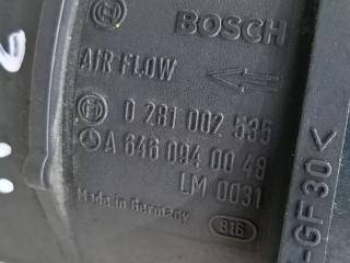 расходомер воздуха Mercedes-Benz C-Класс W203/S203/CL203 [рестайлинг] 2004, 2.2 л., CDi, дизель, 0281002535