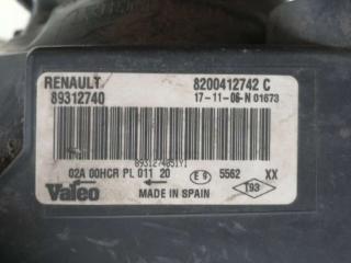 фара правая Renault Megane 2 поколение [рестайлинг] 2006