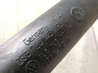 патрубок интеркулера Volkswagen Touareg 1 поколение 2005, 2.5 л., TDi, дизель