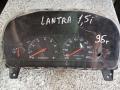 щиток приборов (приборная панель) Hyundai Lantra 1 поколение [рестайлинг] 1995, 1.5 л., i, бензин, хетчбэк 5 дв. - фото №2