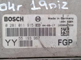 блок управления двигателем Opel Signum C 2004, 1.9 л., дизель, 0281011915