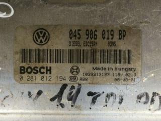блок управления двигателем Volkswagen Polo 4 поколение 2005, 1.4 л., TDi, дизель, 0281012194