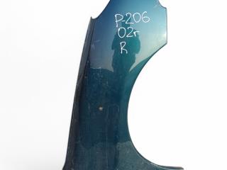 крыло переднее правое Peugeot 206 1 поколение 2002