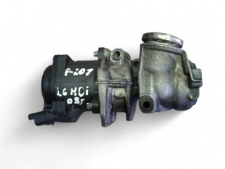 клапан EGR Peugeot 207 1 поколение 2008, 1.6 л., дизель