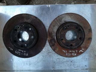 диск тормозной задний Mercedes-Benz C-Класс W203/S203/CL203 2000, 2.7 л., дизель, седан