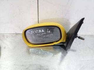 зеркало наружное правое Nissan Micra 1 поколение (K10) 1992, 1.5 л., дизель, хетчбэк 5 дв.