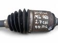 полуось передняя левая (приводной вал, ШРУС) Mercedes-Benz M-Класс W163 2001, 2.7 л., дизель - фото №4