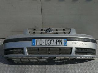 бампер передний Volkswagen Sharan 1 поколение [рестайлинг] 2001