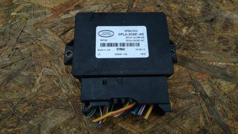 блок управления ручником Land Rover Range Rover Sport 2 поколение L494 2017, 3.0 л., дизель, АКПП, передний привод, DPLA2C491AD, DPLA2C491AD, LR043579, LR070636 - фото №1