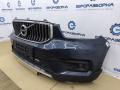бампер передний Volvo XC40 1 поколение 2020, 1.5 л., бензин, denim blue, правый руль, 39790894 - фото №3