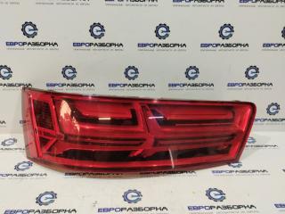фонарь крышки багажника левый Audi Q7 4M 2018, 3.0 л., TDi, CZZ, дизель, АКПП, серый, внедорожник 5 дв., полный привод, правый руль, 4M0945093M
