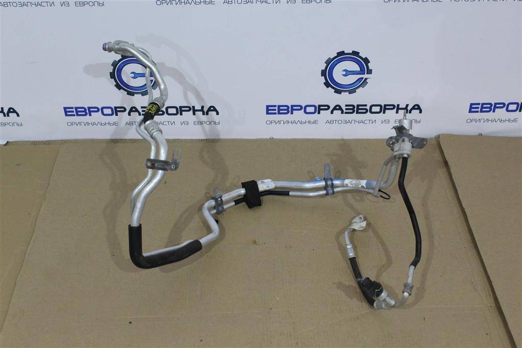 трубка кондиционера Jaguar F-Pace 1 поколение X761 2018, 3.0 л., дизель, АКПП, передний привод, T4A11663, HK8319A834CB, LR091468, T4A11663 - фото №1