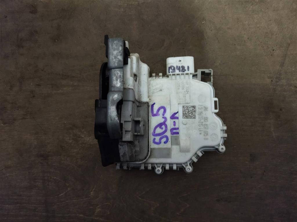 замок двери передней левой Audi SQ5 FY 2018, 3.0 л., TFSI, бензин, АКПП, передний привод, 8X2837015B, 8X2837015B - фото №1