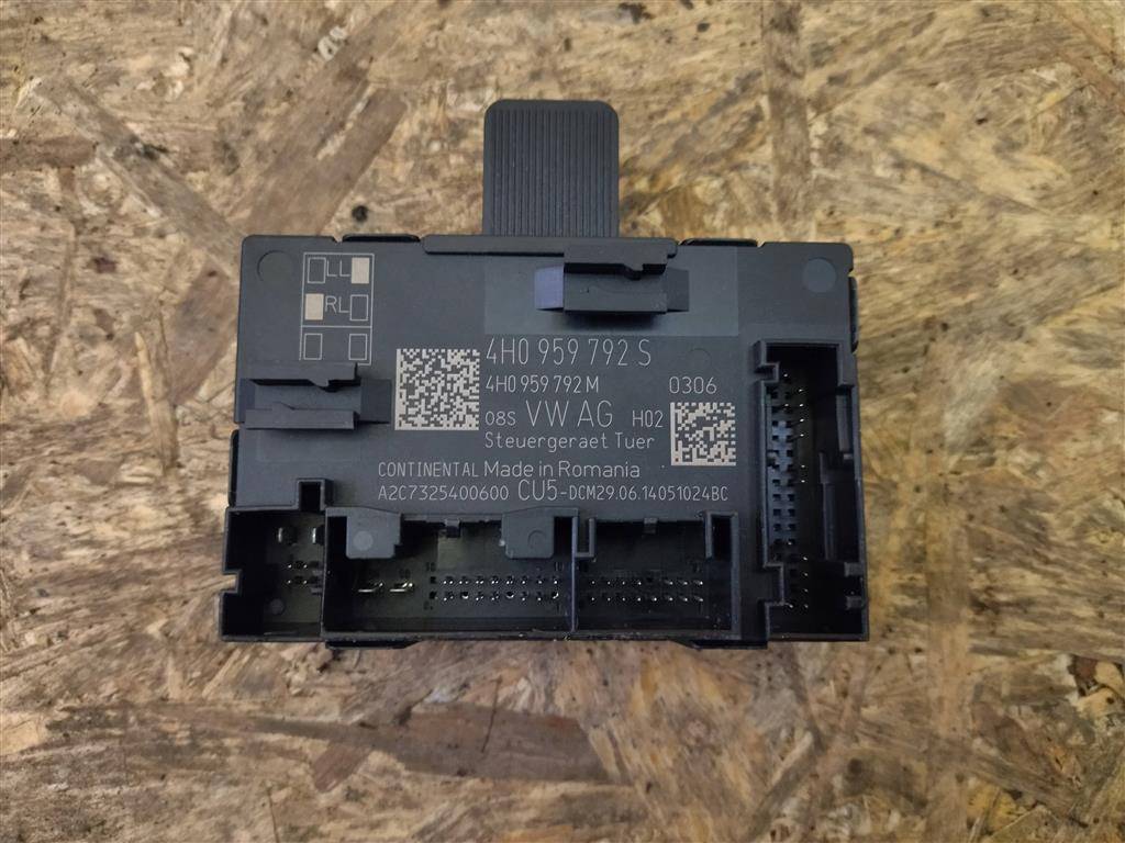 модуль управления двери Porsche 911 991 2014, 3.4 л., бензин, АКПП, задний привод, 4H0959792S, 4H0959792S, 4H0959792M, A2C7325400600, 99161032100 - фото №1