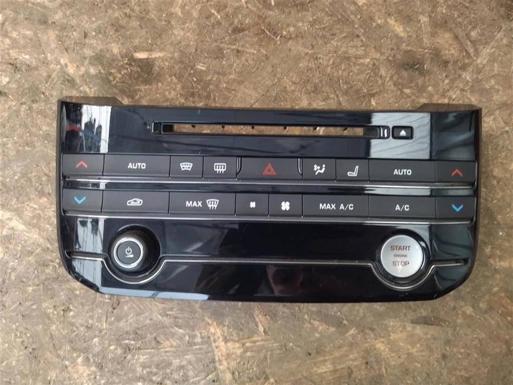 Блок управления климат-контроля Jaguar F-Pace 1 поколение X761 2018, 3.0 л., дизель, АКПП, передний привод, JK8318C858YB, JK8318C858YB, 170720A1328X, T4A12169 - фото №1