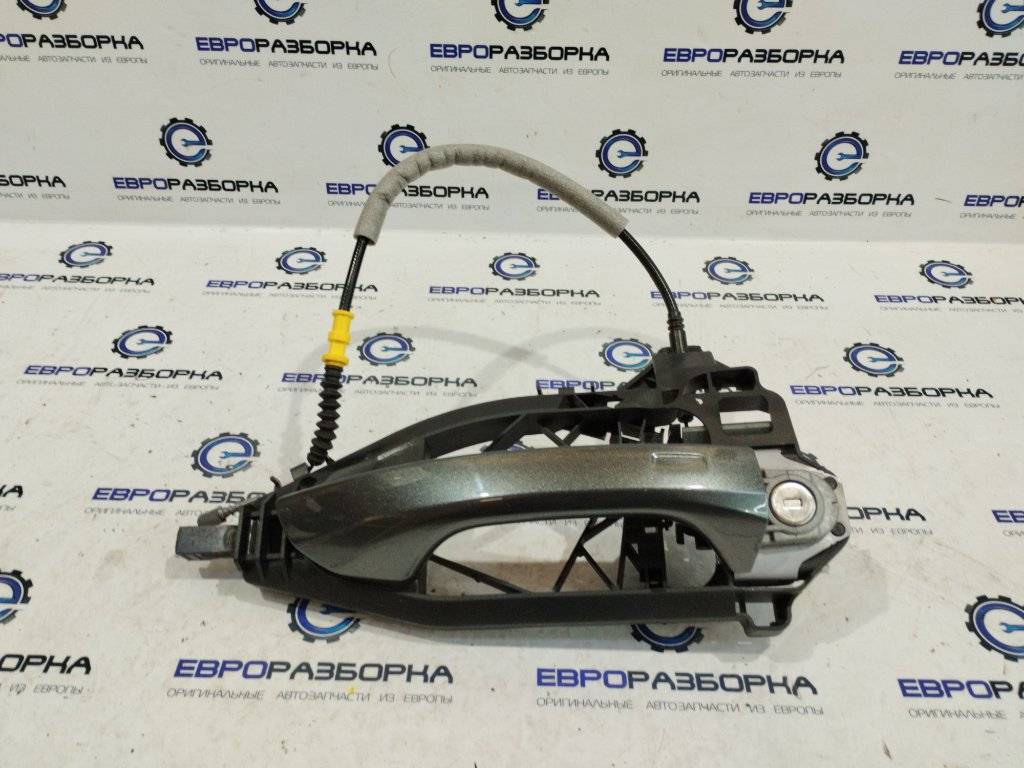 ручка наружная Audi Q8 4M 4M8 2021, 3.0 л., TFSI, DCBD, бензин, АКПП, черный металлик, внедорожник 5 дв., полный привод, правый руль, 4M8837206B, 4N1837811B - фото №1