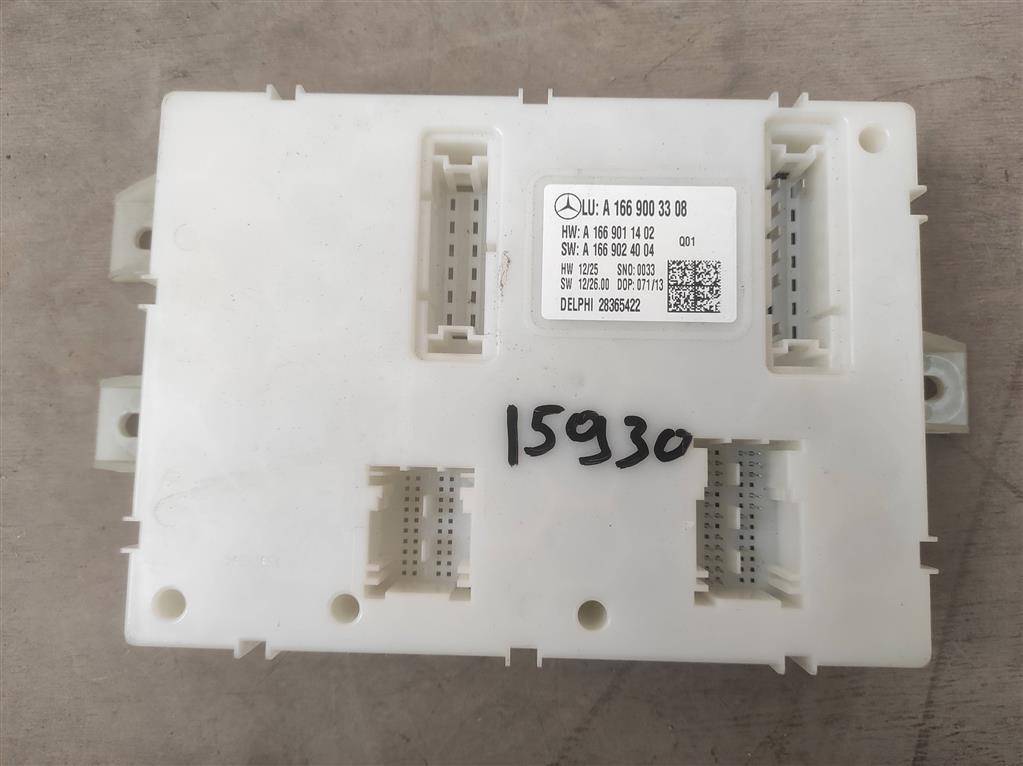 блок SAM Mercedes-Benz M-Класс W166 2013, 3.0 л., CDi, дизель, АКПП, передний привод, A1669003308, A1669003308, A1669000805, A1665409402, A1666801804, A1666802735, A1669004712 - фото №1