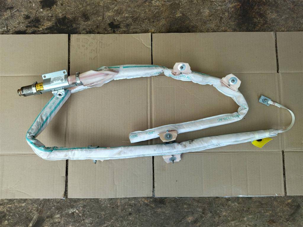 подушка безопасности дверная Jaguar F-Pace 1 поколение X761 2018, 3.0 л., дизель, АКПП, передний привод, LR091967, T4A18149, HSAB31001, 0589P1000161, HK8314K160AC, HK8314K160AC, 309011999AG - фото №1