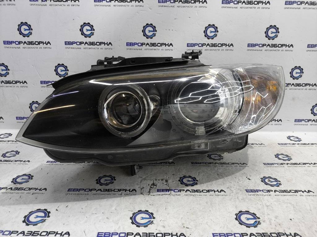фара левая BMW M3 E92/E93 E92 2012, 4.0 л., i, S65 B40 A, бензин, АКПП, купе, задний привод, правый руль, 63117162129, 7162129 - фото №1