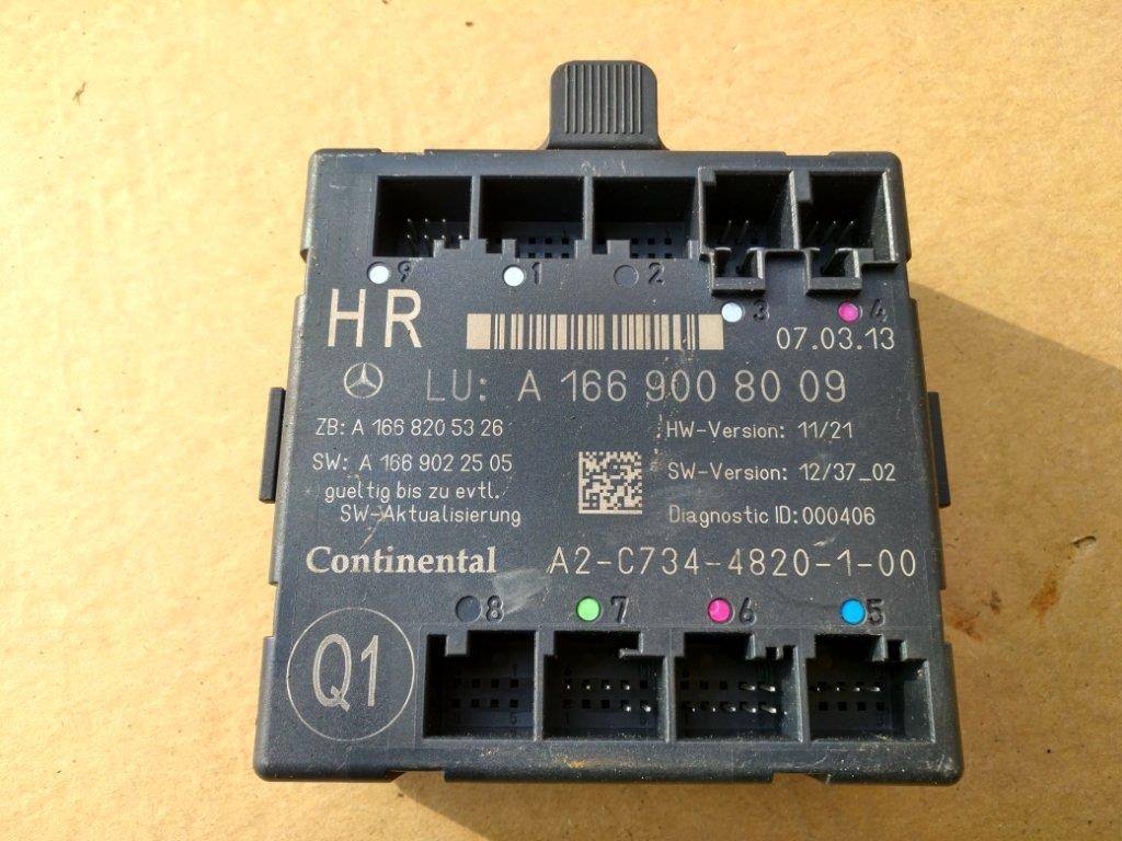 блок управления камерой Mercedes-Benz M-Класс W166 2013, 3.0 л., CDi, дизель, АКПП, передний привод, A1669008009, A1669008009 - фото №1