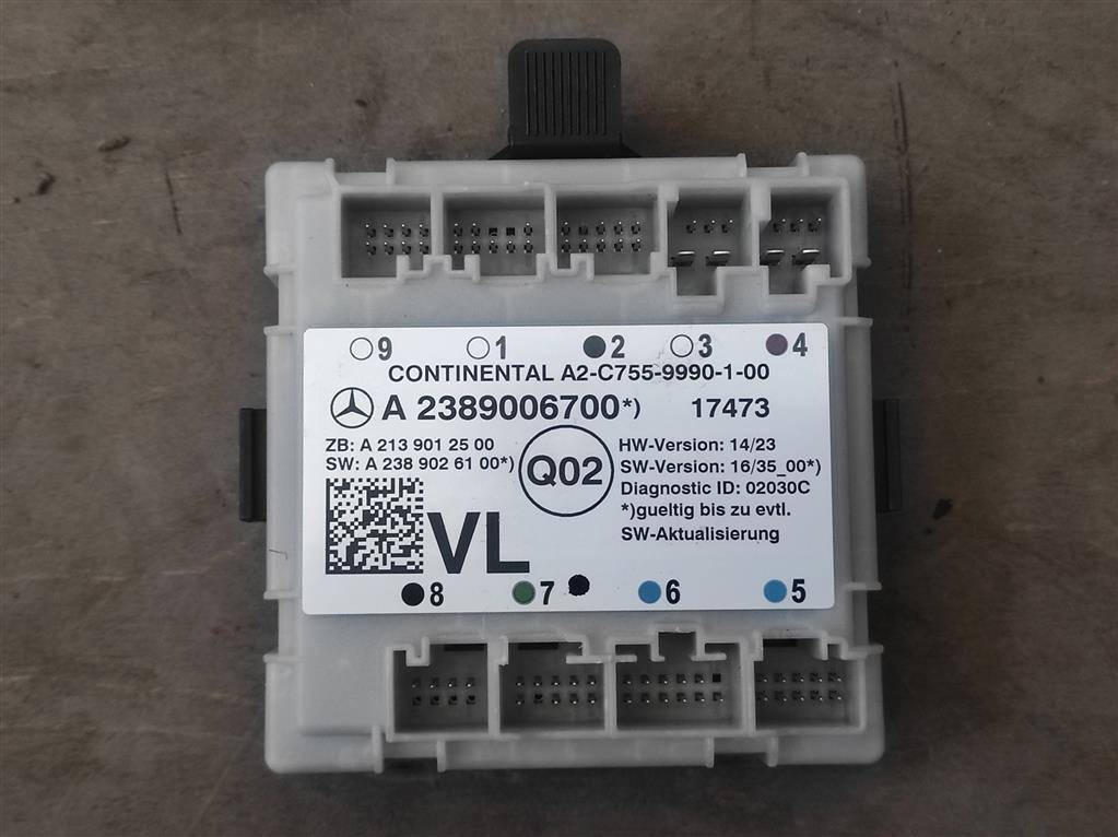 блок комфорта Mercedes-Benz E-Класс W213/S213/C238/A238 C238 2018, 2.0 л., бензин, АКПП, передний привод, A2389006700, A2389006700 - фото №1