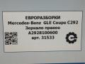 зеркало наружное правое Mercedes-Benz GLE Coupe C292 2016, 3.0 л., дизель, АКПП, передний привод, A2928100600 - фото №9