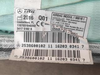 подушка безопасности дверная Mercedes-Benz GLC-Класс X253/C253 2016, 2.0 л., CDi, дизель, АКПП, передний привод, A2538600102, A2538600102, 1107031040202, 34175162B