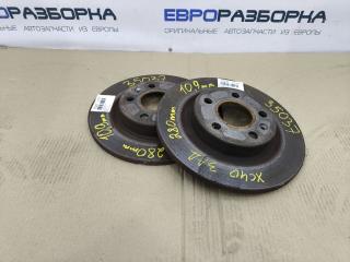 диск тормозной задний Volvo XC40 1 поколение 2020, 1.5 л., бензин, denim blue, правый руль, 32300128