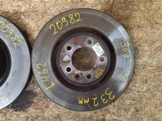 диск тормозной передний Land Rover Discovery 5 поколение L462 2019, 3.0 л., дизель, АКПП, передний привод, JPLA1027AA, JPLA1027AA, LR098967