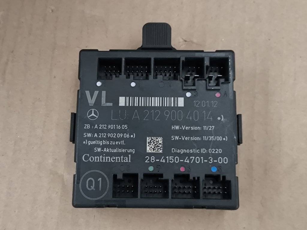 модуль управления двери Mercedes-Benz CLS AMG C218 2013, 5.5 л., 5.5 бензин, бензин, АКПП, купе, передний привод, правый руль, A2129004014, A2129011605, A2129020906 - фото №1