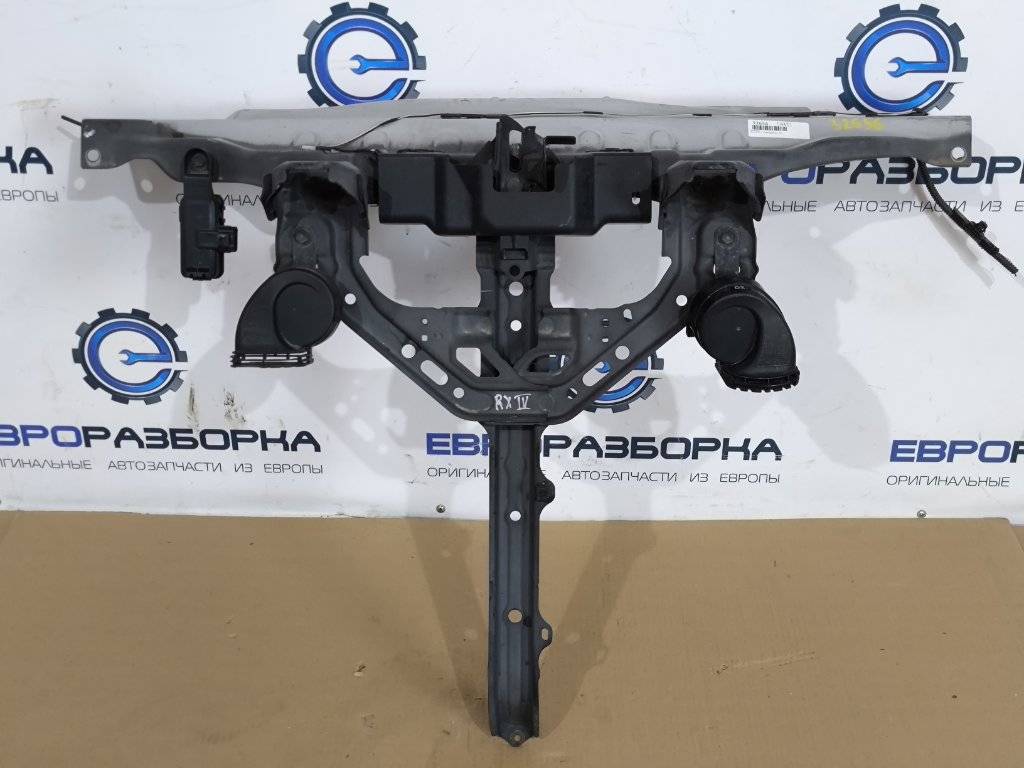 передняя панель крепления облицовки (телевизор) Lexus RX 4 поколение 2017, 3.0 л., бензин, АКПП, передний привод, 53021-48010, 53205-48070 - фото №1