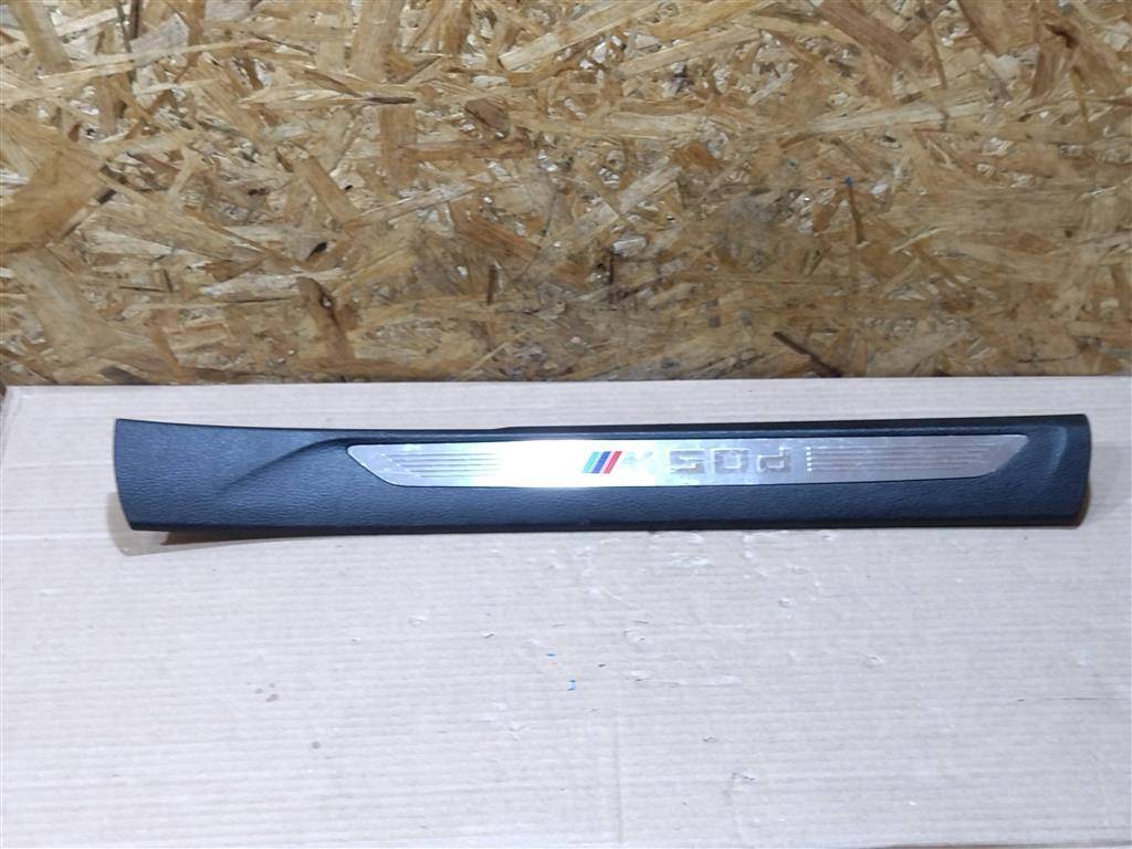 накладка на порог BMW X6 F16 2019, дизель, АКПП, передний привод, 51437284558, 51437284558, 7284558 - фото №1