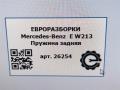пружина задняя Mercedes-Benz E-Класс W213/S213/C238/A238 W213 2017, 2.0 л., CDi, дизель, АКПП, передний привод, A2133243404, A2133243404 - фото №5