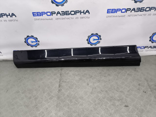 молдинг двери передней левой Audi Q7 4L [рестайлинг] 2011, 3.0 л., TDi, дизель, АКПП, передний привод, 4L0853959, 4L0853959F