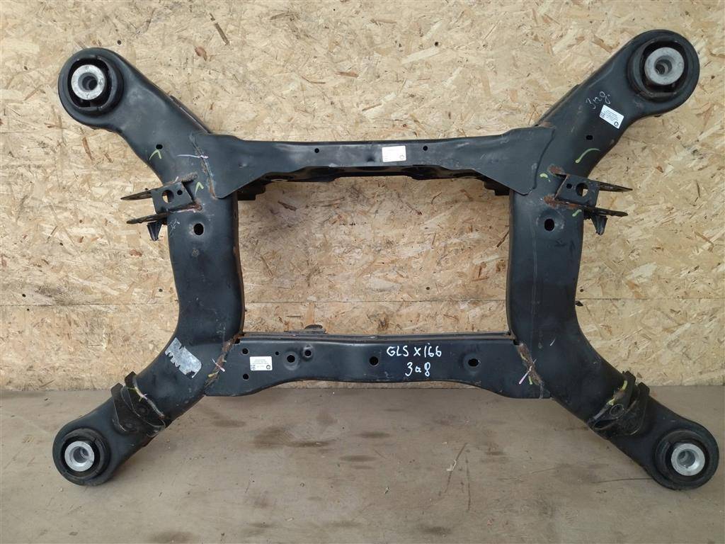 балка подвески задняя Mercedes-Benz GLS-Класс X166 2018, 3.0 л., CDi, дизель, АКПП, передний привод, A1663260365, A1663503100, A1663503100 - фото №1