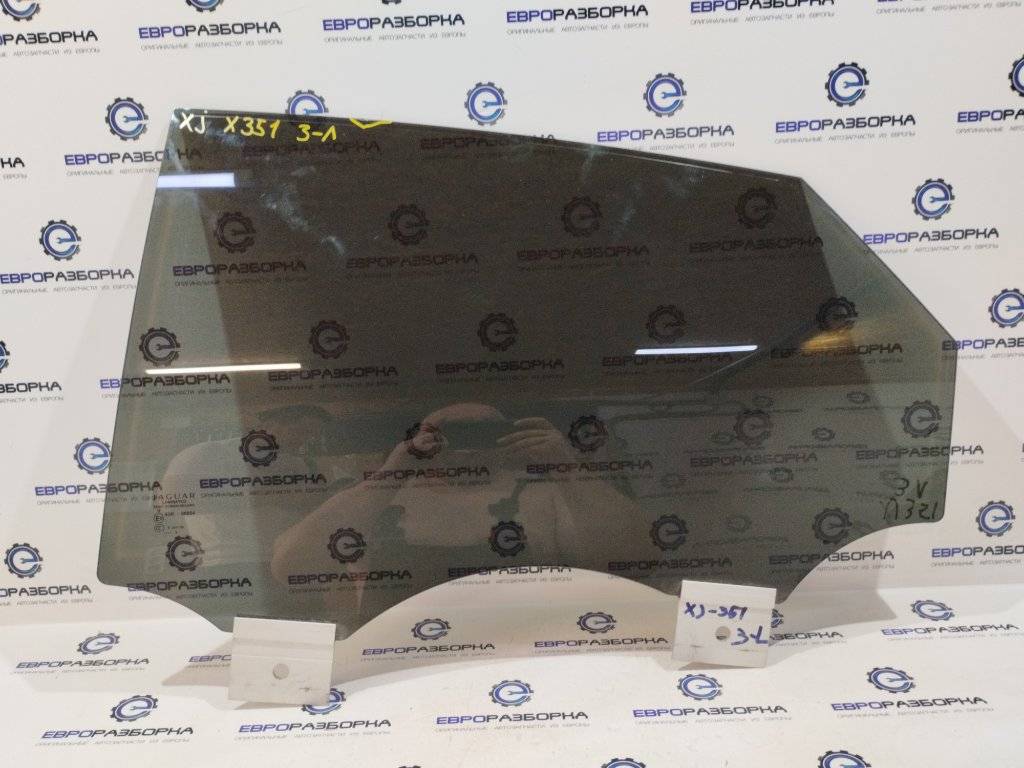 стекло двери задней левой Jaguar XJ 4 поколение X351 2010, 3.0 л., дизель, АКПП, передний привод, C2D41366, C2D41366, AW93F25713CC, C2D5398, AW93F25713CB - фото №1