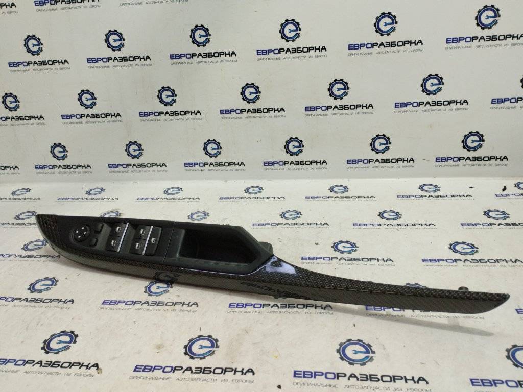 Блок кнопок стеклоподъемника BMW M6 Gran Coupe F06 2014, 4.4 л., i, S63 B44 B, бензин, АКПП, silverstone metallic a29, купе, правый руль, 61319241955, 9241955 - фото №1