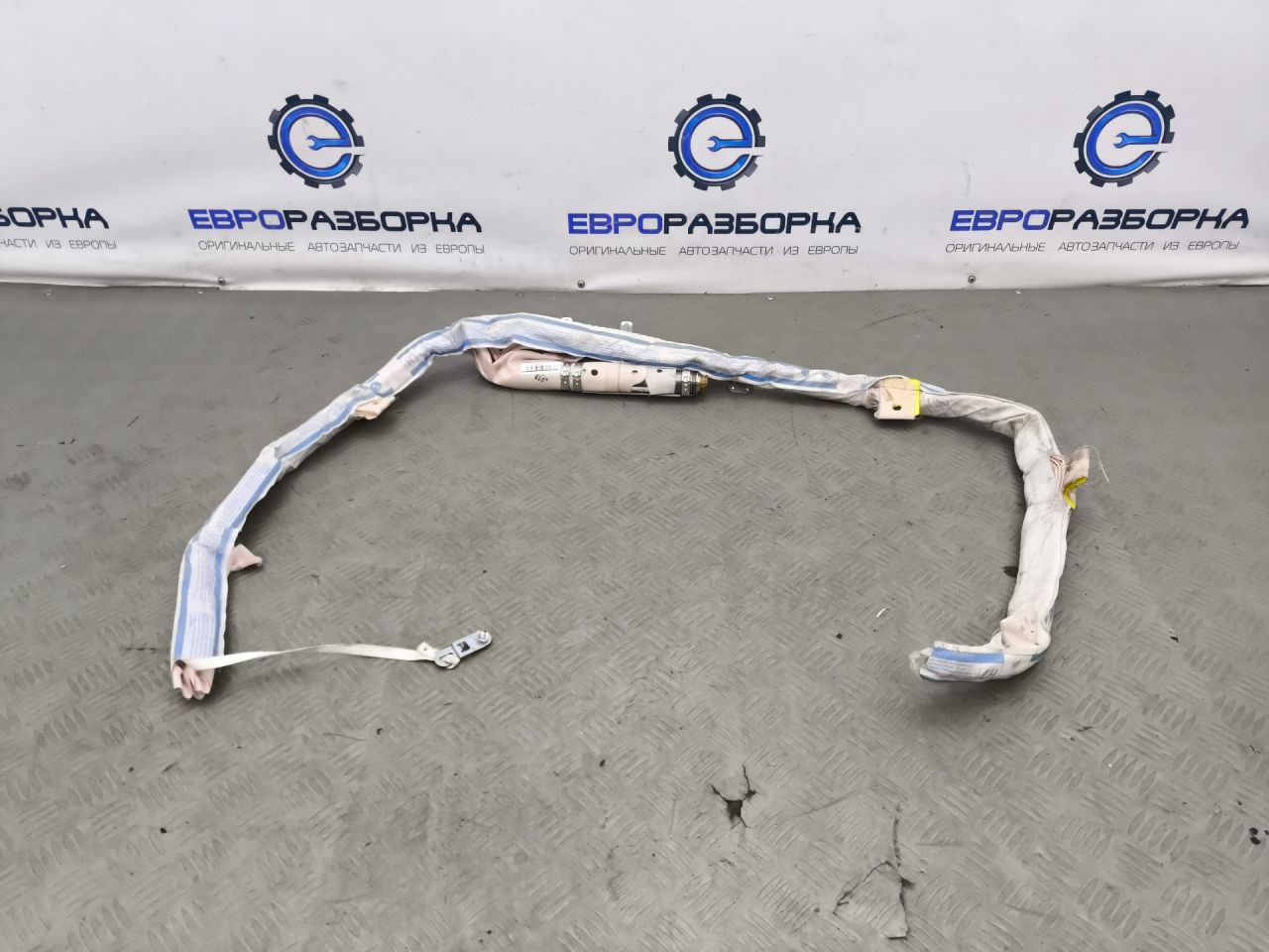 подушка безопасности боковая (шторка) BMW 2 серия F22/F23 2017, 3.0 л., бензин, АКПП, задний привод, 72129143417, 9143417 - фото №1