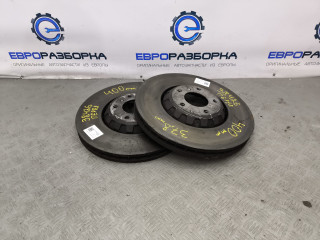 диск тормозной передний Bentley Bentayga 1 поколение [рестайлинг] 4V1 2023, 4.0 л., TFSI, DCU, бензин, АКПП, темно-зеленый перламутр, внедорожник 5 дв., полный привод, правый руль, 4M0615301AR