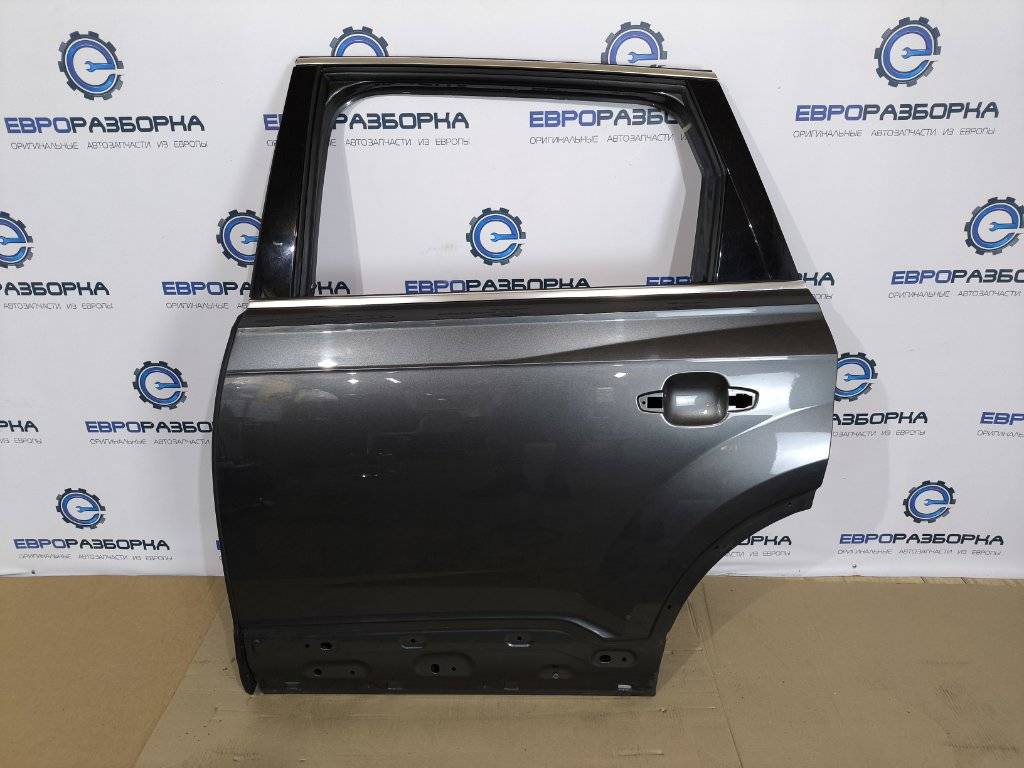 дверь задняя левая Audi Q7 4M 2018, 3.0 л., TDi, CZZ, дизель, АКПП, серый, внедорожник 5 дв., полный привод, правый руль, 4M0833051E - фото №1