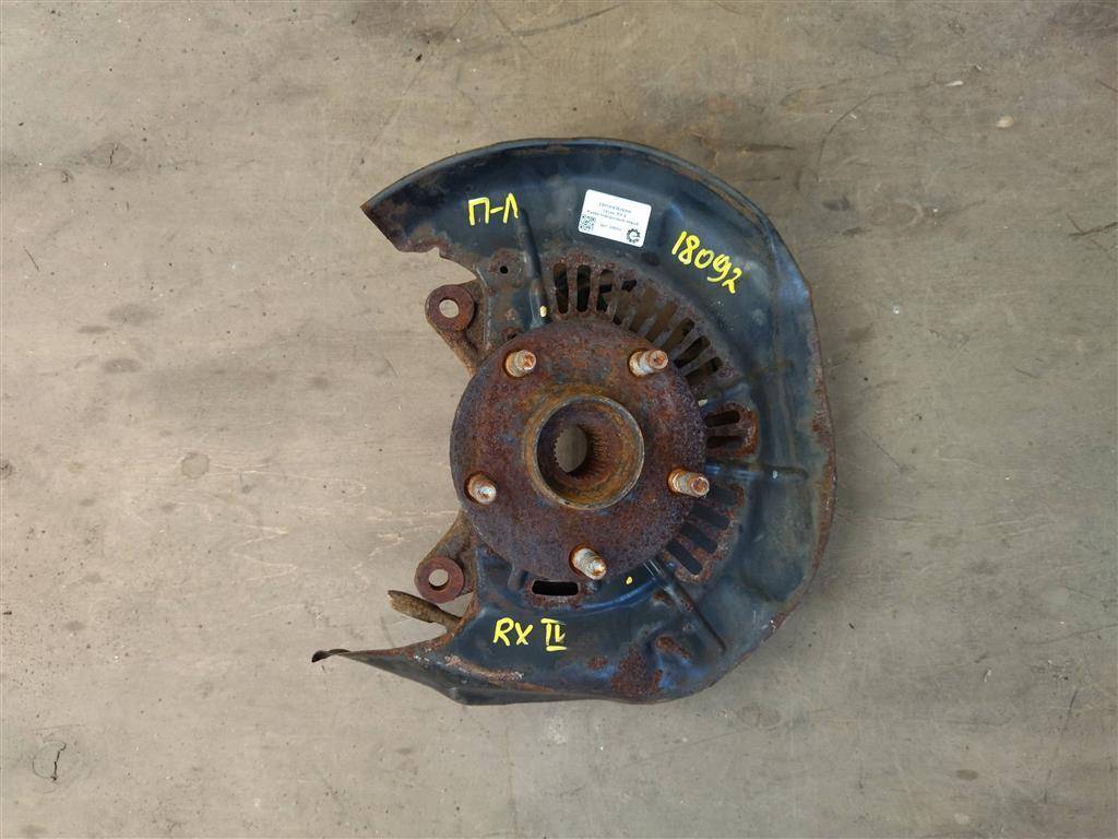 кулак поворотный левый Lexus RX 4 поколение 2017, 3.0 л., бензин, АКПП, передний привод, 43212-48020 - фото №1