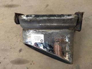 насадка на глушитель Bentley Continental GT 1 поколение 2007, 6.0 л., бензин, АКПП, передний привод, 3W0253682D, 3W0253682D