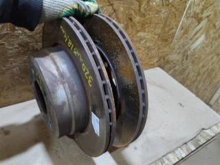 диск тормозной задний BMW X6 E71/E72 E71 2011, 3.0 л., D, N57 D30 B, дизель, АКПП, передний привод, 34216886479, 34216886480