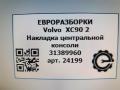 Декоративная накладка центральной консоли Volvo XC90 2 поколение 2018, 2.0 л., дизель, АКПП, передний привод, 31389960, 31389960 - фото №4
