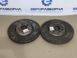 диск тормозной передний Land Rover Range Rover 4 поколение L405 2014, 4.4 л., дизель, АКПП, полный привод, правый руль, AH321125CA, LR016176