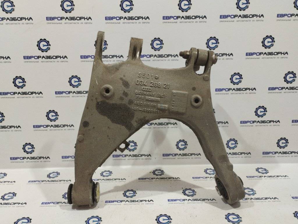 рычаг задний нижний Bentley Continental Flying Spur 1 поколение 2012, 6.0 л., бензин, АКПП, серый, передний привод, 4E0511511F, 4E0511511G, 4E0511511J, 3428821 - фото №1