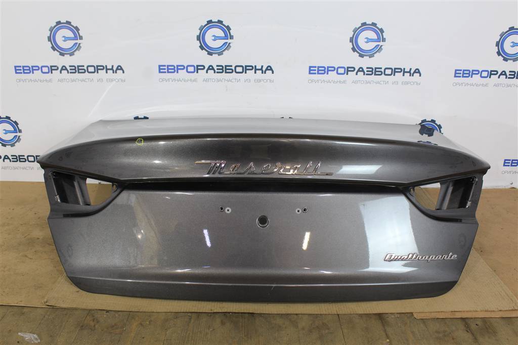 крышка багажника (дверь 3-5) Maserati Quattroporte 6 поколение 2014, 3.0 л., дизель, АКПП, передний привод, 673000441, 7, 673000441 - фото №1