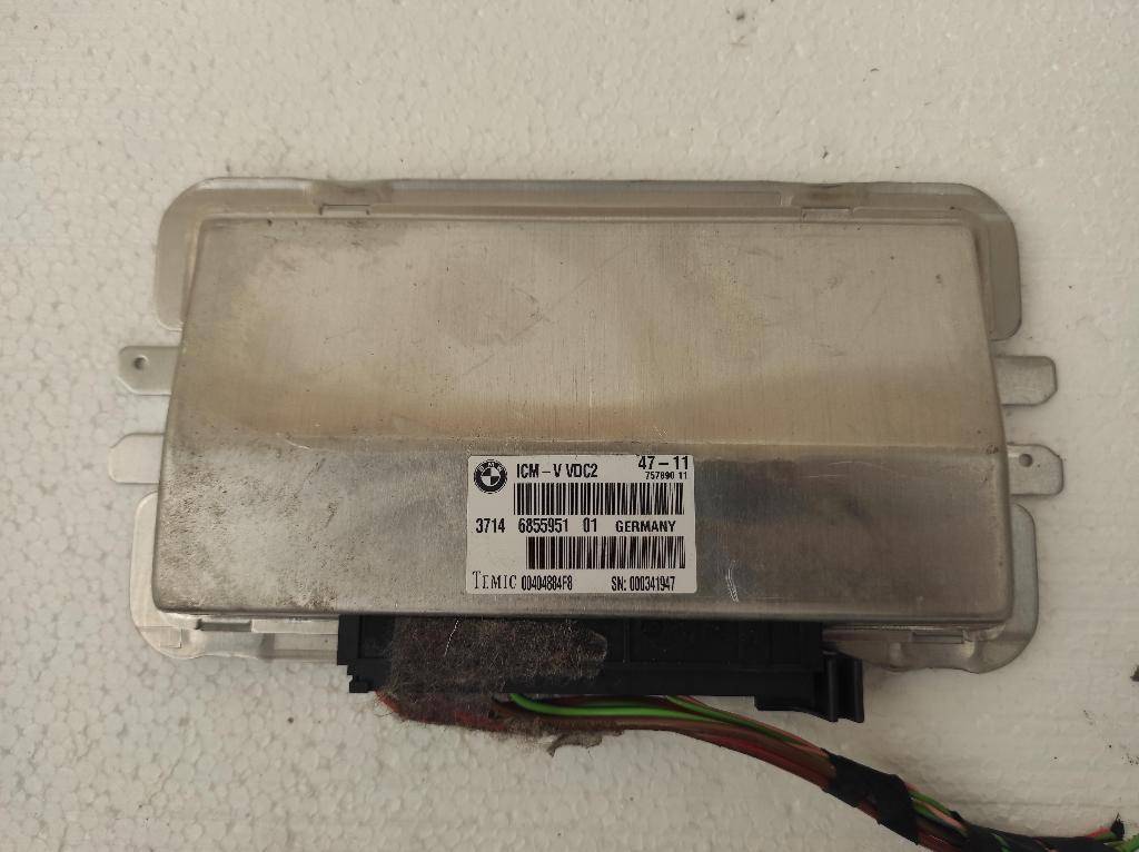 блок управления подвеской BMW 6 серия F06/F12/F13 F13 2012, 4.4 л., i, N63 B44 C, бензин, АКПП, купе, задний привод, 371, 6855951, 6855951 - фото №1