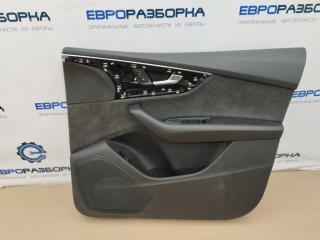 обшивка двери передняя правая Audi Q8 4M 4M8 2021, 3.0 л., TFSI, DCBD, бензин, АКПП, черный металлик, внедорожник 5 дв., полный привод, правый руль, 4M8867106, 4M8867104A, 4M8867104AWFA