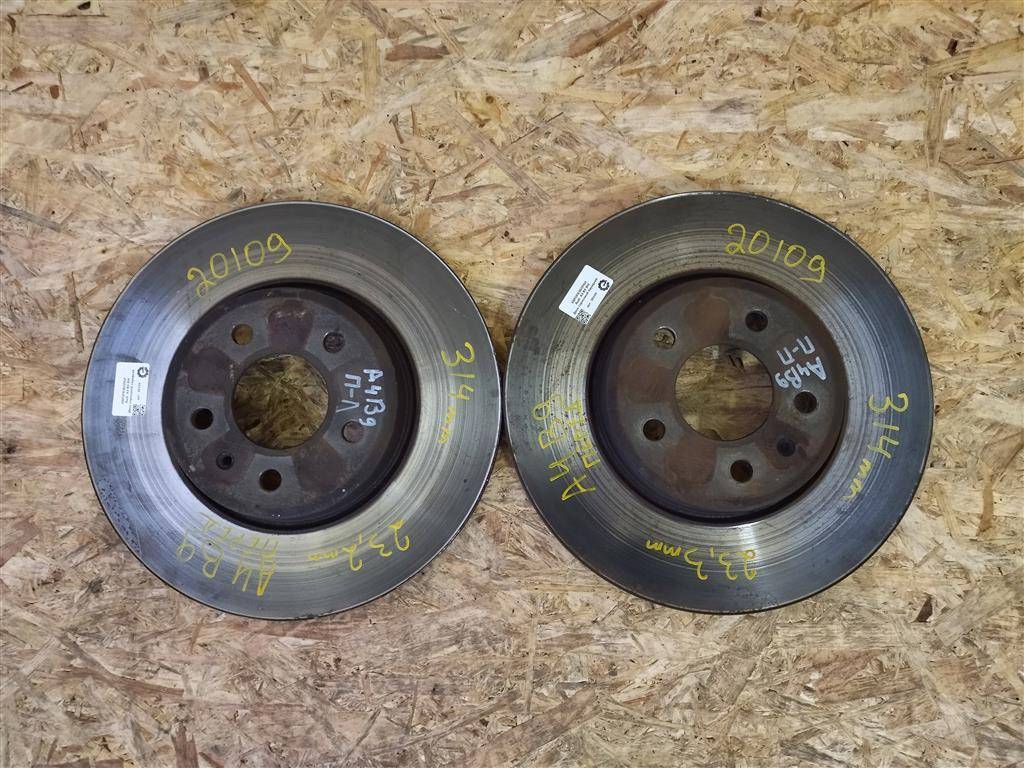 диск тормозной передний Audi A4 B9 2019, 2.0 л., TDi, дизель, АКПП, передний привод, 8W0615301G, 8W0615301G - фото №1